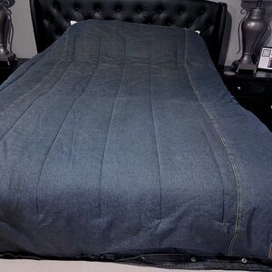 Nautica Dark Blue Denim comforter